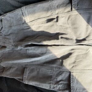 Pacsun Men's Gray/Black Cargo Pants